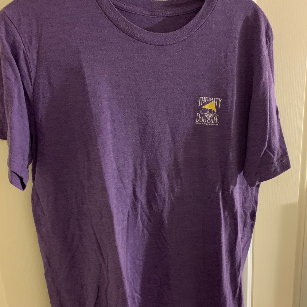 purple salty dog cafe t shirt